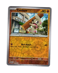 Timburr Reverse Holo Common 103/167 Twilight Masquerade Pokemon