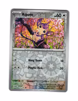 Aipom Reverse Holo Common 137/167 Twilight Masquerade Pokemon