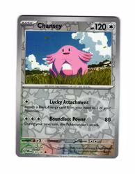 Chansey Reverse Holo Common 133/167 Twilight Masquerade Pokemon
