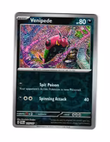 Venipede Reverse Holo Common 115/167 Twilight Masquerade Pokemon