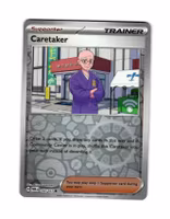 Caretaker Reverse Holo Common 144/167 Twilight Masquerade Pokemon