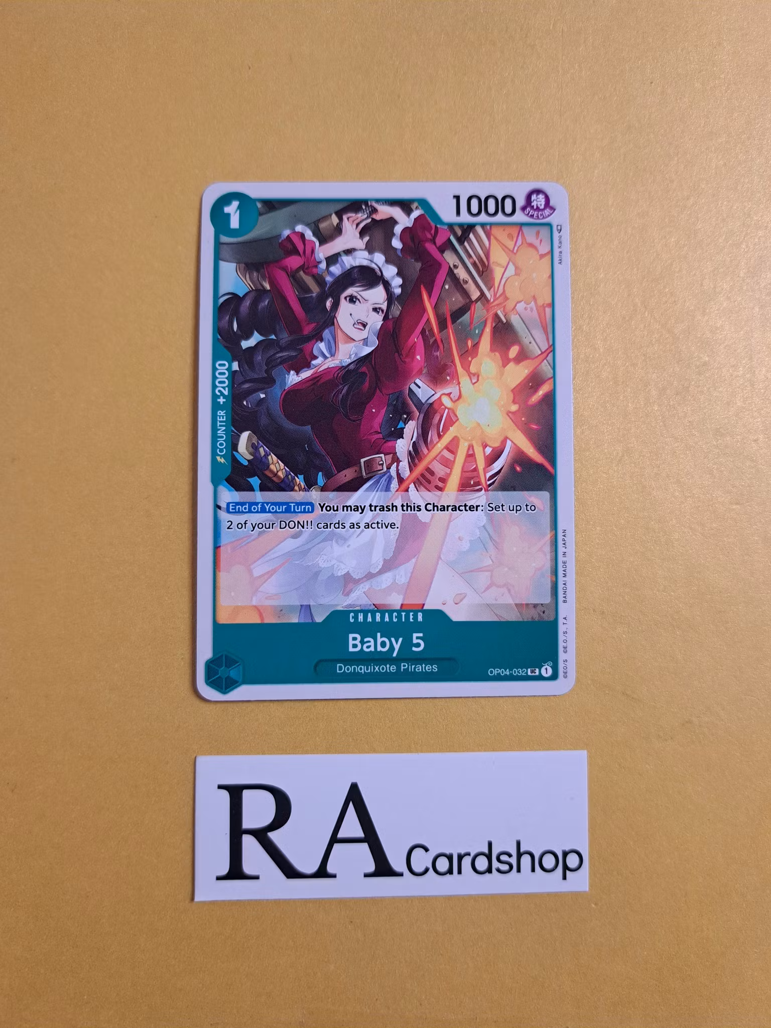 Baby 5 Uncommon OP04-032 Kingdoms of Intrigue OP04 One Piece