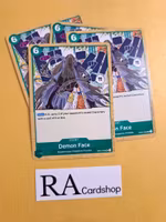 Demon Face Uncommon Playset OP01-056 Romance Dawn One Piece Card Game