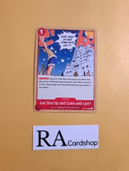 Just Shut Up and Come With Us!!!! Common EB01-009 Memorial Collection One Piece Card Game