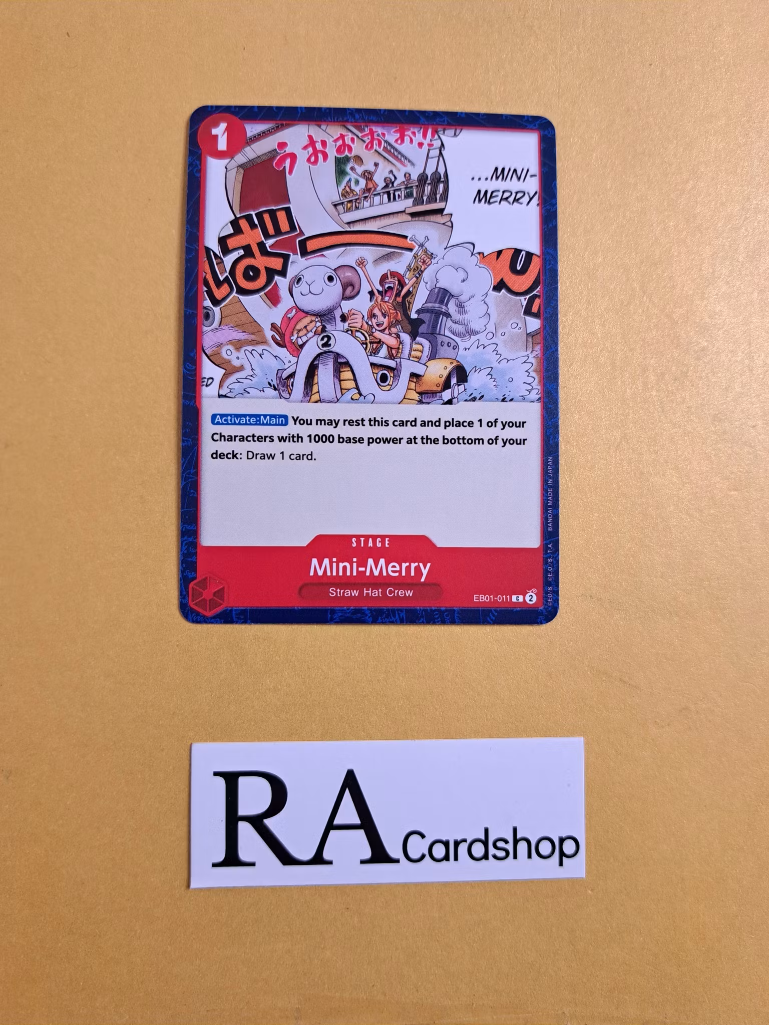 Mini-Merry Common EB01-011 Memorial Collection One Piece Card Game