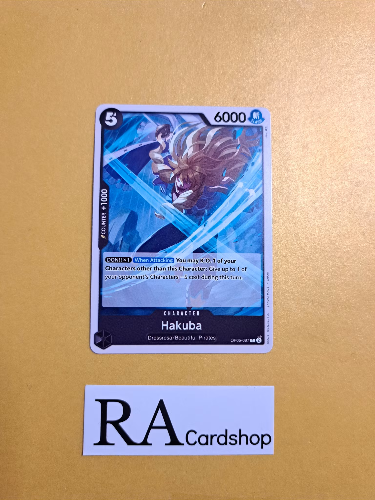 Hakuba Common OP05-087 Awakening of the New Era OP05 One Piece Card Game