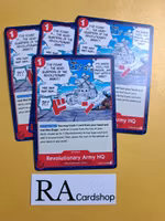 Revolutionary Army HQ Uncommon Playset OP05-021 Awakening of the New Era OP05 One Piece Card Game