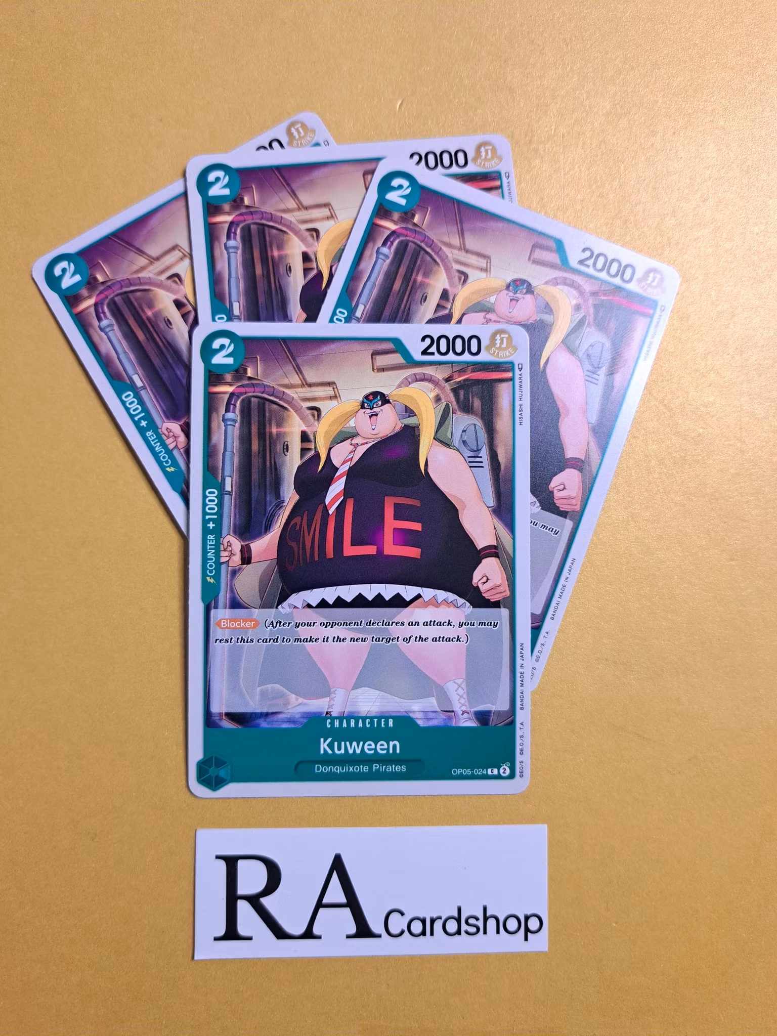 Kuween Common Playset OP05-024 Awakening of the New Era OP05 One Piece Card Game