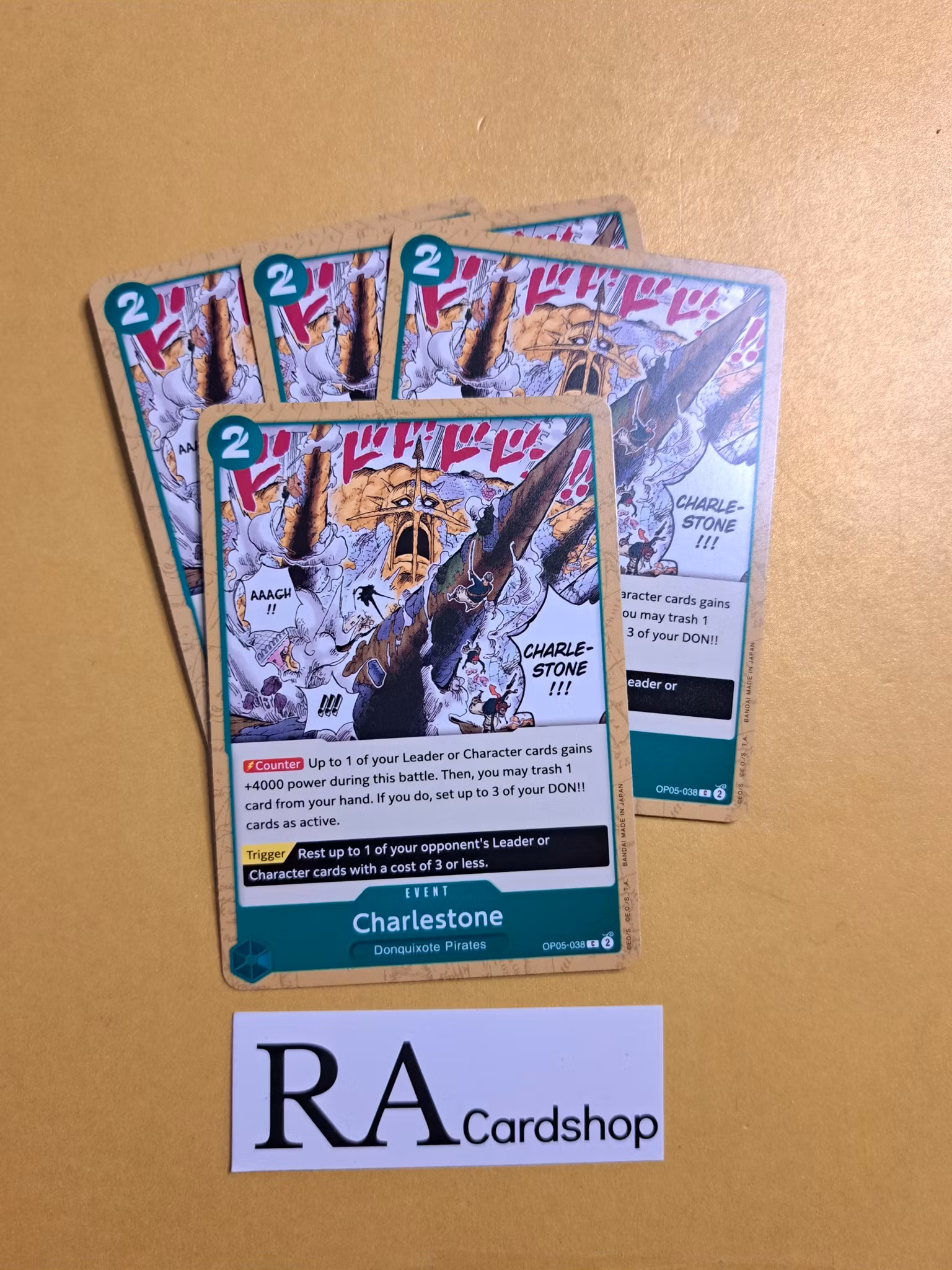 Charlestone Common Playset OP05-038 Awakening of the New Era OP05 One Piece Card Game