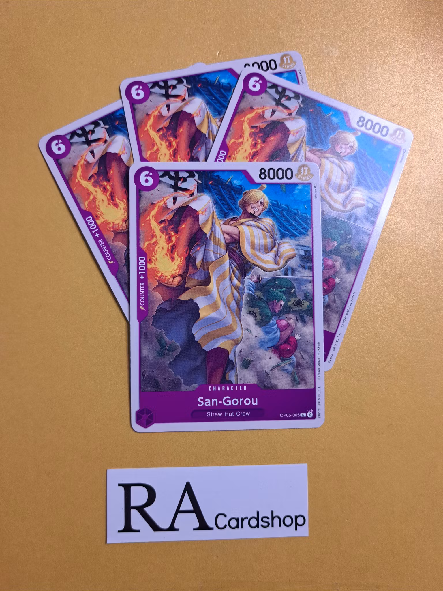 San-Gorou Common Playset OP05-065 Awakening of the New Era OP05 One Piece Card Game