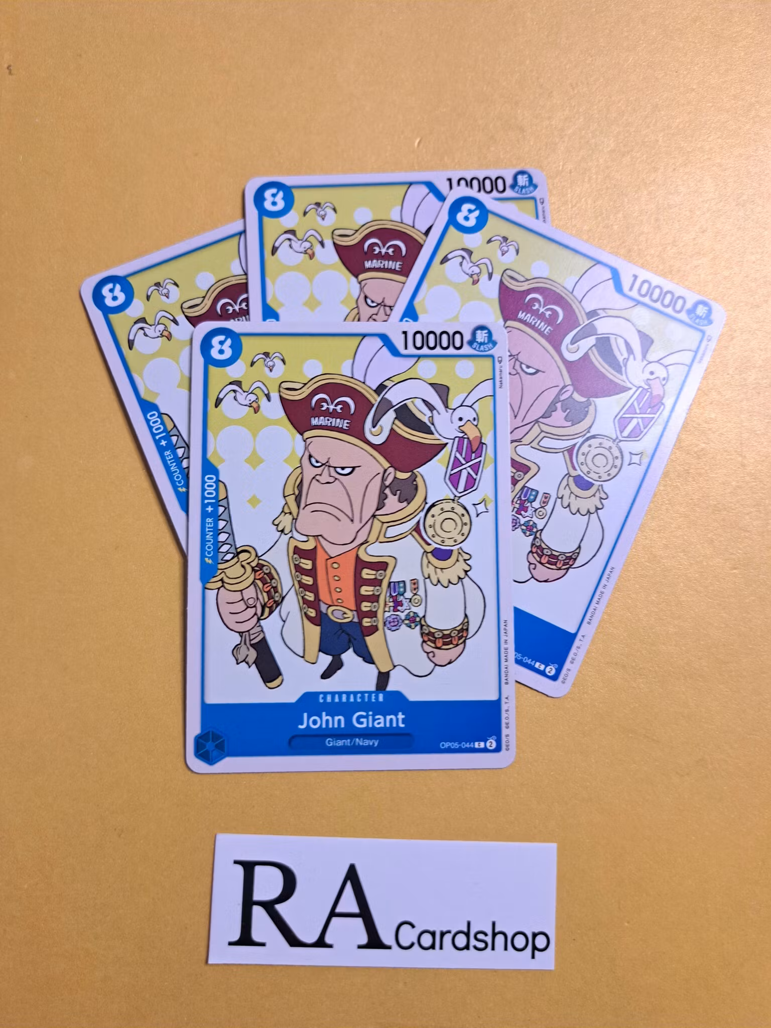 John Giant Common Playset OP05-044 Awakening of the New Era OP05 One Piece Card Game