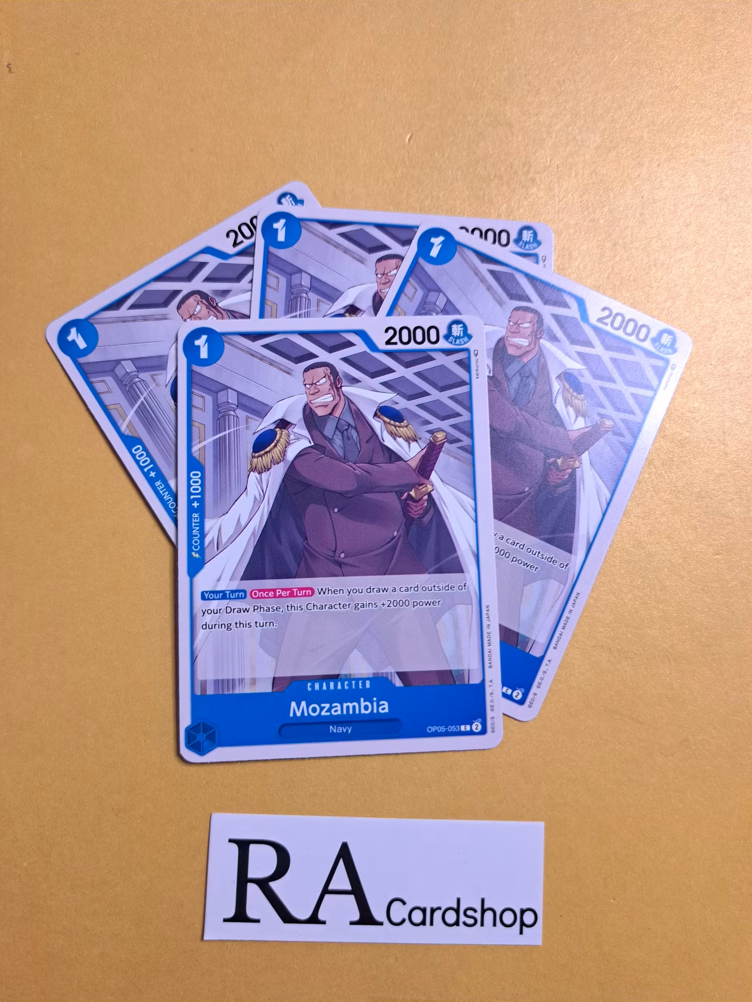 Mozambia Common Playset OP05-053 Awakening of the New Era OP05 One Piece Card Game