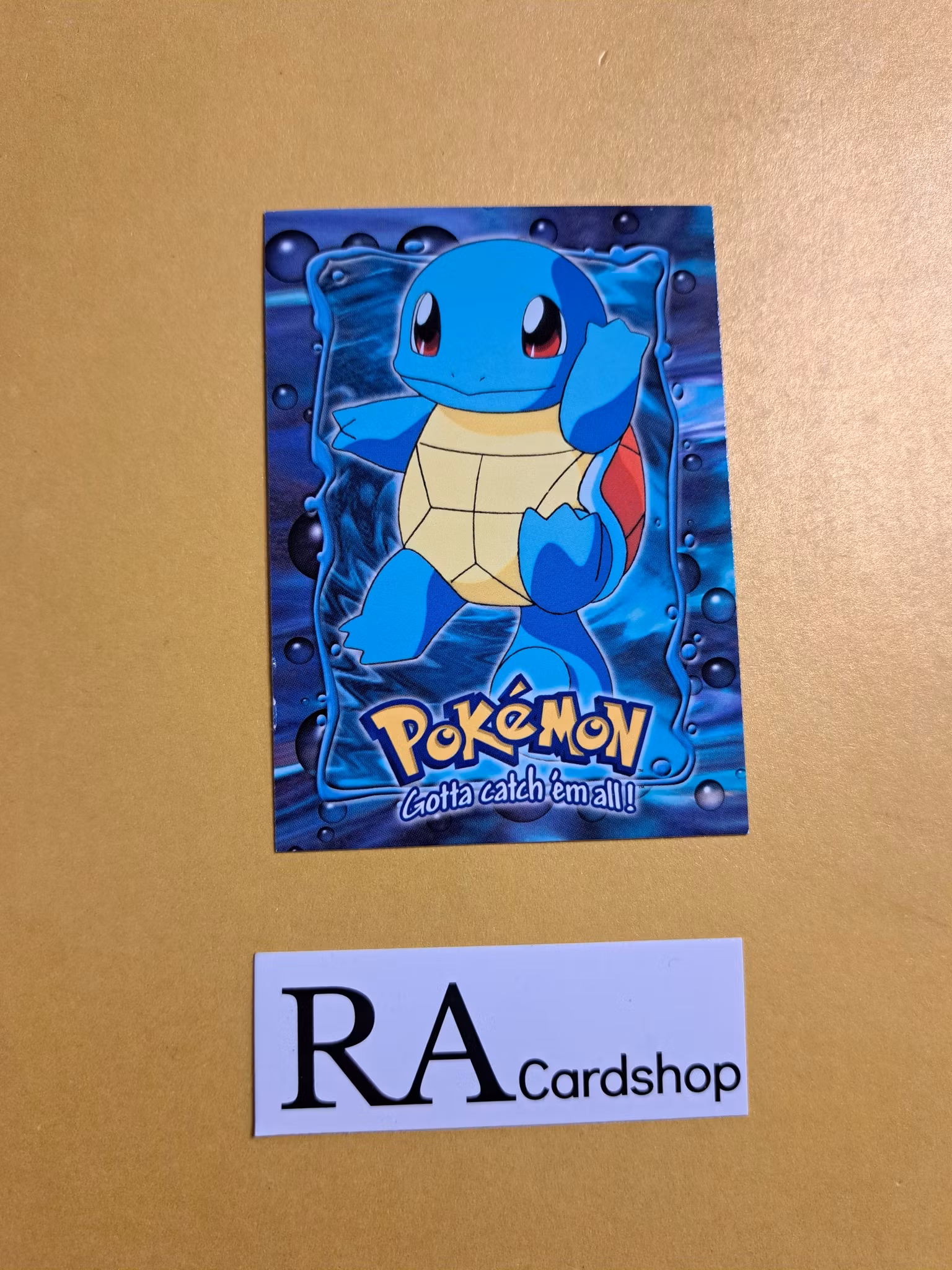 Squirtle #07 E7 of 12 Topps 1999 Pokemon