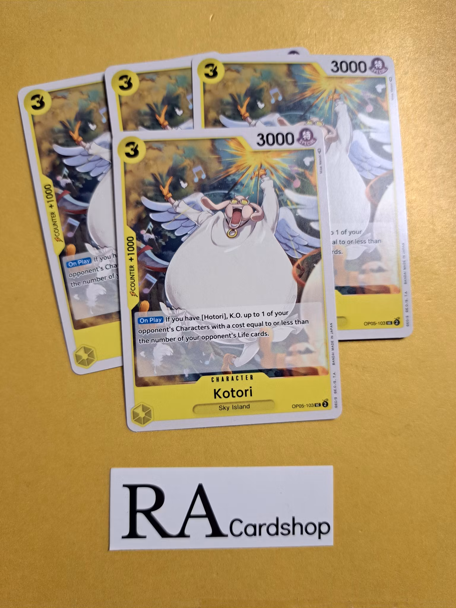 Kotori Uncommon Playset OP05-103 Awakening of the New Era OP05 One Piece Card Game