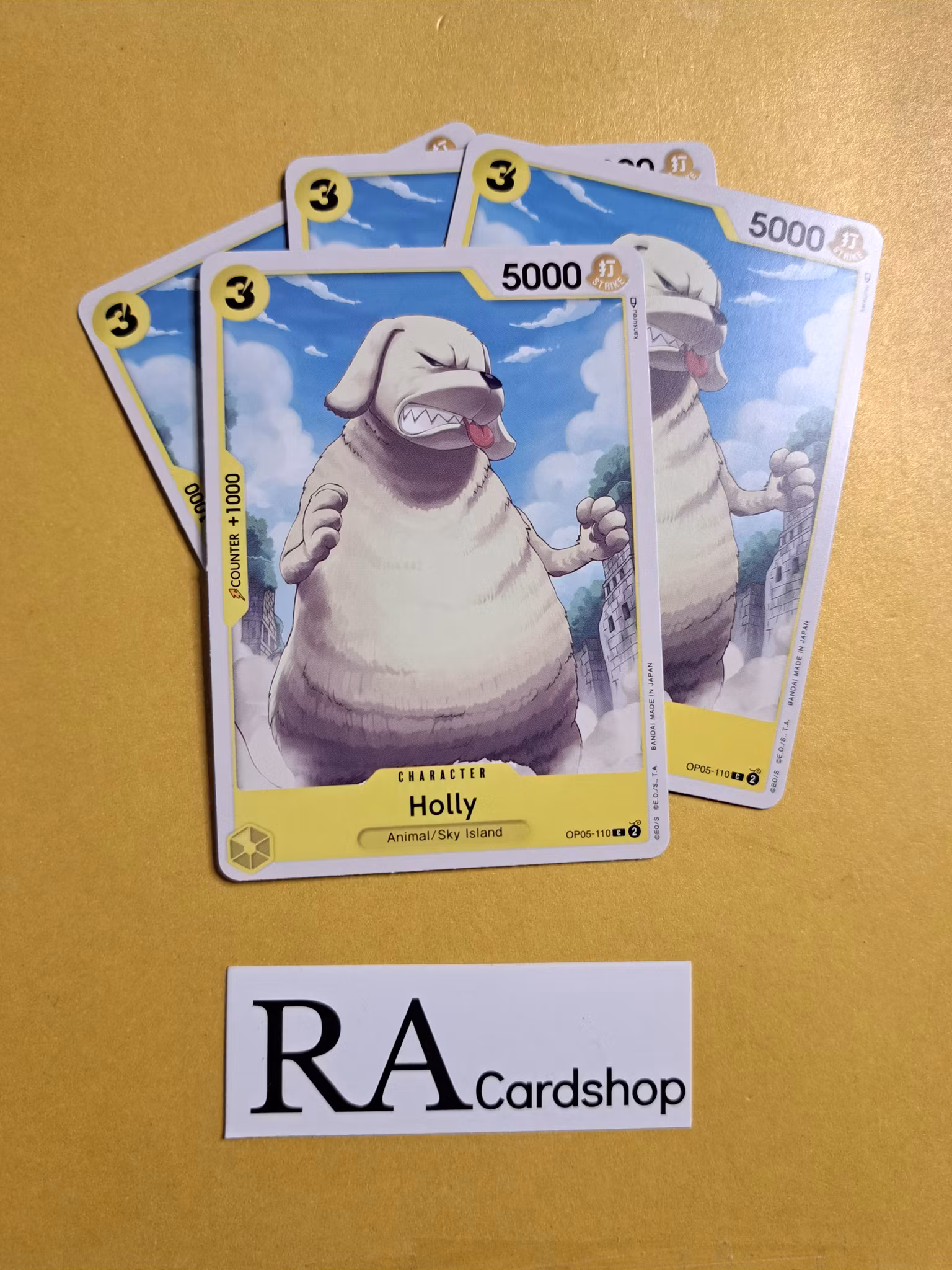 Holly Common Playset OP05-110 Awakening of the New Era OP05 One Piece Card Game