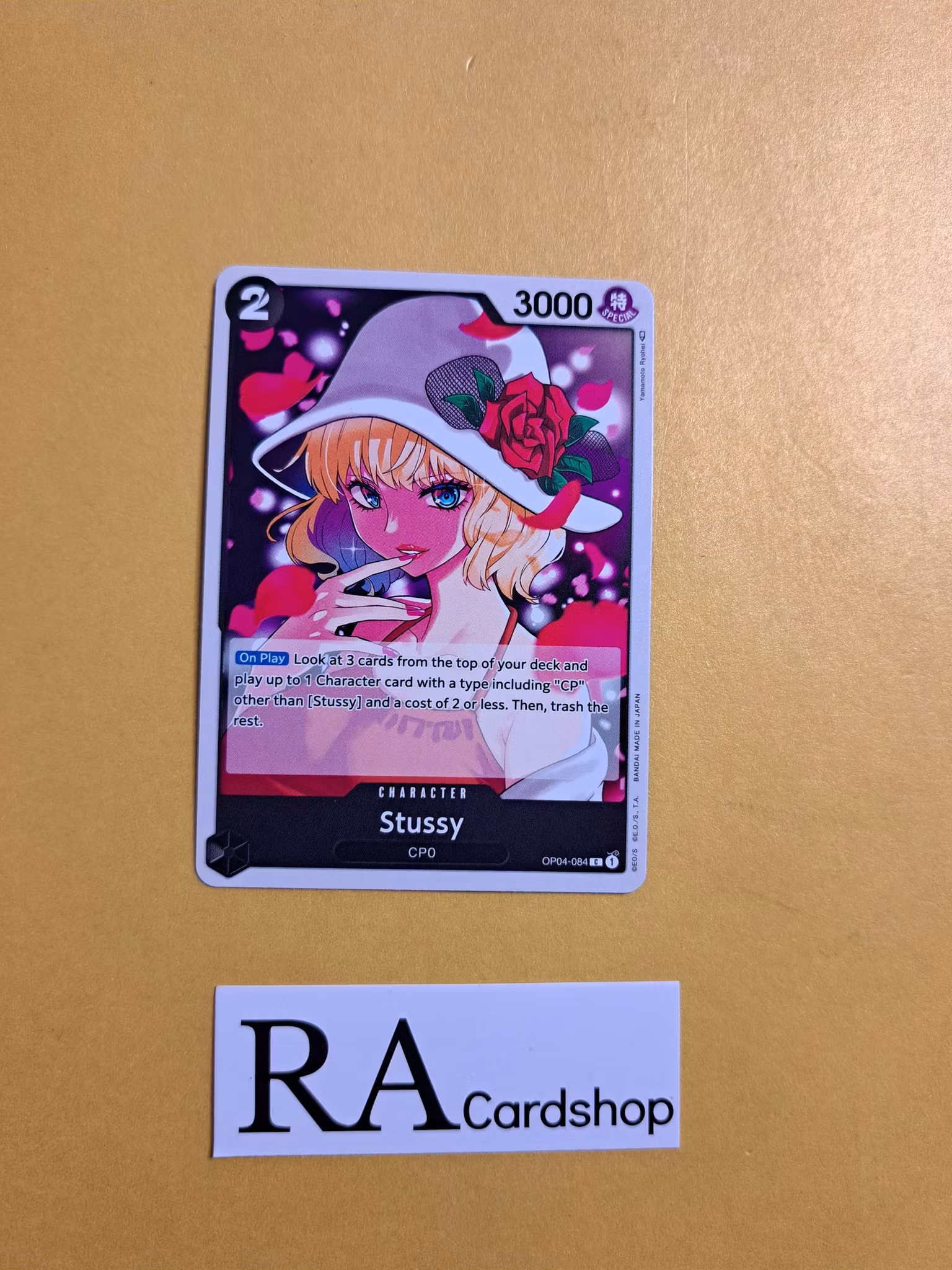 Stussy Common OP04-084 Kingdoms of Intrigue OP04 One Piece Card Game