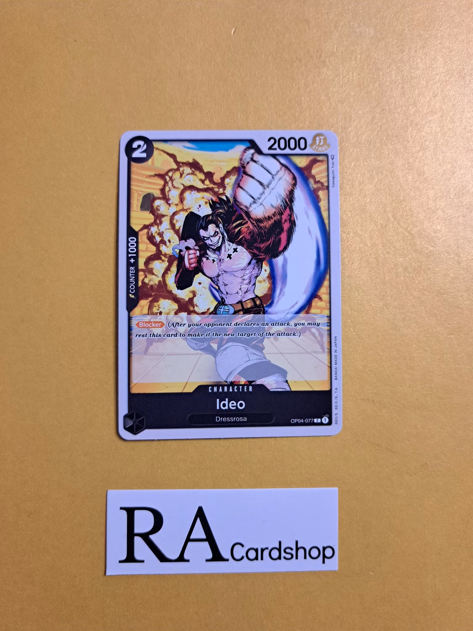 Ideo Common OP04-077 Kingdoms of Intrigue OP04 One Piece Card Game