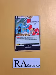 Barrier!! Common OP04-095 Kingdoms of Intrigue OP04 One Piece Card Game