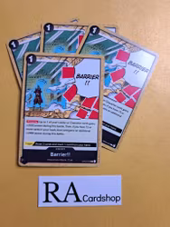 Barrier!! Common Playset OP04-095 Kingdoms of Intrigue OP04 One Piece Card Game
