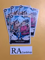 Oimo & Kashii Common Playset OP04-078 Kingdoms of Intrigue OP04 One Piece Card Game