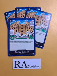 Corrida Coliseum Common Playset OP04-096 Kingdoms of Intrigue OP04 One Piece Card Game