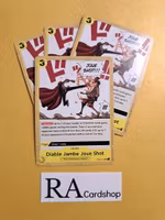 Diable Jambe Joue Shot Uncommon Playset OP04-116 Kingdoms of Intrigue OP04 One Piece Card Game