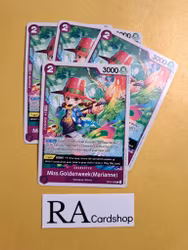 Miss.Goldweek(Marianne) Common Playset OP04-065 Kingdoms of Intrigue OP04 One Piece Card Game