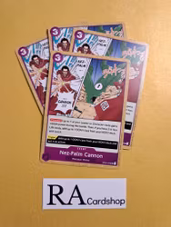 Nez-Palm Cannon Uncommon Playset OP04-075 Kingdoms of Intrigue OP04 One Piece Card Game