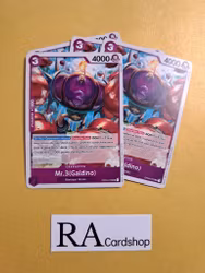 Mr.3(galdino) Uncommon Playset OP04-070 Kingdoms of Intrigue OP04 One Piece Card Game