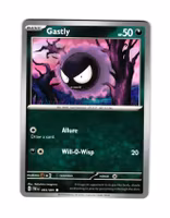 Gastly Common 055/091 Paldean Fates Pokemon