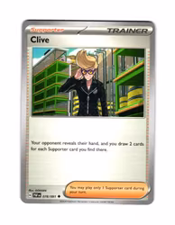 Clive Uncommon 078/091 Paldean Fates Pokemon
