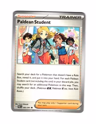 Paldean Student Uncommon 085/091 Paldean Fates Pokemon