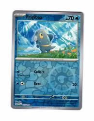 Frigibax Reverse Holo Common 017/091 Paldean Fates Pokemon