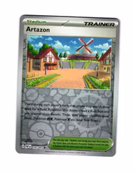 Artazon Reverse Holo Uncommon 076/091 Paldean Fates Pokemon