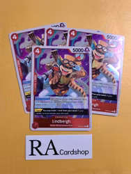 Lindbergh Rare Playset OP05-017 Awakening of the New Era OP05 One Piece Card Game
