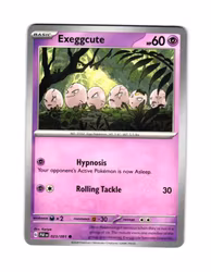 Exeggcute Common 023/091 Paldean Fates Pokemon