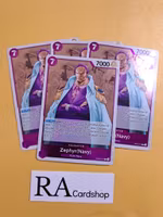 Zephyr Rare Foil Playset OP06-074 Wings of the Captain OP06 One Piece Card Game