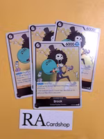 Brook Rare Playset OP06-092 Wings of the Captain OP06 One Piece Card Game