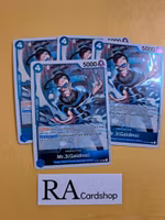 Mr.3(Galdino) Rare Foil Playset OP02-065 Paramount War One Piece Card Game