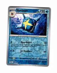 Sharpedo Reverse Holo Uncommon 047/197 Obsidian Flames Pokemon