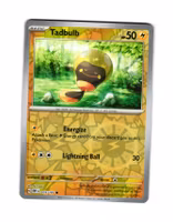 Tadpulb Reverse Holo Common 074/197 Obsidian Flames Pokemon