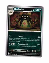 Garbodor Uncommon 117/182 Paradox Rift Pokemon