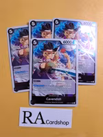 Cavendish Rare Playset OP04-081 Kingdoms of Intrigue OP04 One Piece