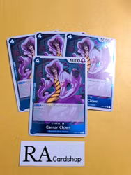 Caesar Clown Rare Playset OP01-069 Romance Dawn One Piece Card Game