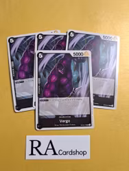 Vergo Uncommon Full Playset OP03-079 Pillar of Strenght One Piece Card Game