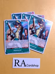 Hammond Common Playset OP06-032 Wings of the Captain OP06 One Piece Card Game