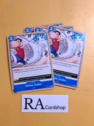 White Snake Uncommon Playset OP06-059 Wings of the Captain OP06 One Piece Card Game