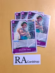 Vinsmoke Yonji Common Playset OP06-066 Wings of the Captain OP06 One Piece Card Game