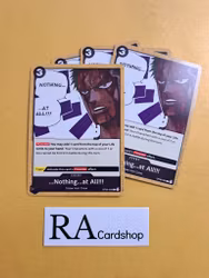 Nothing..at All!!! Common Playset OP06-096 Wings of the Captain OP06 One Piece Card Game