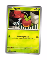 Applin Common 017/167 Twilight Masquerade Pokemon